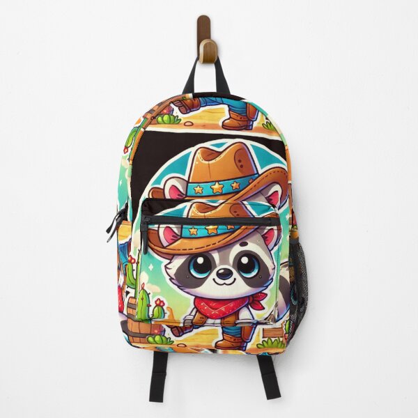 Item preview, Cowboy Raccoon - cute cactuses designed and sold by DamioPolArt.