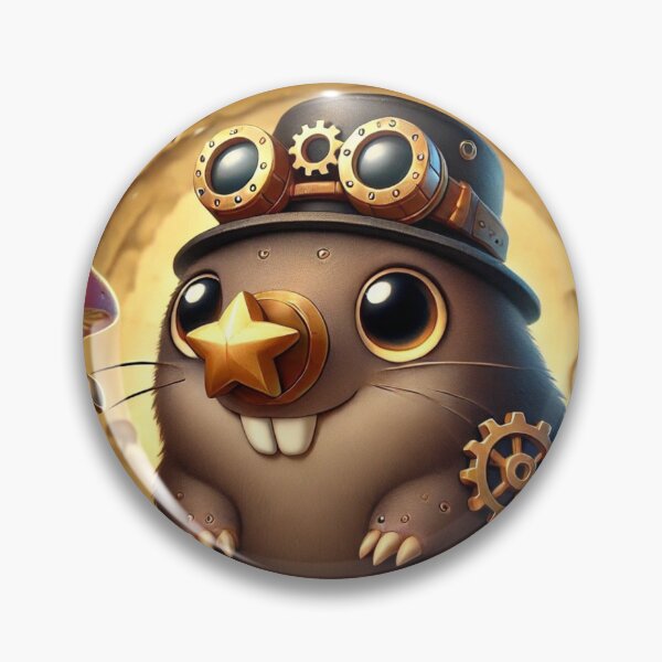 Item preview, Steampunk Star-Nosed Mole designed and sold by Sillytoe.