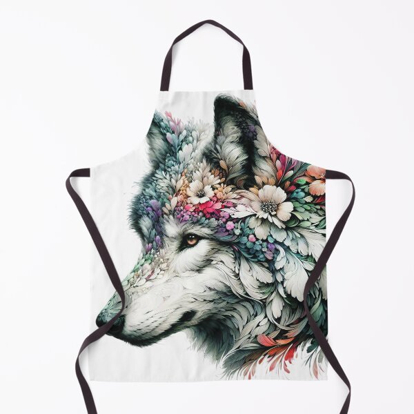 Artikelvorschau, Blumenwolf entworfen und verkauft von Whispers of Wonder (Wolfgang).
