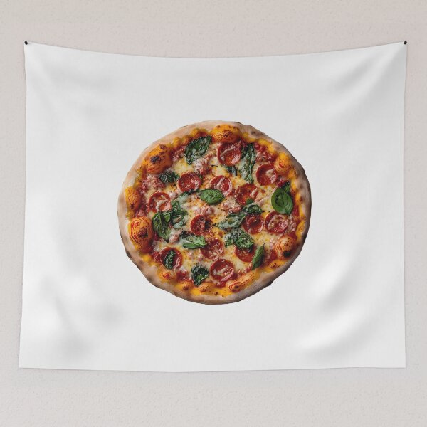 Item preview, Pizza de pepperoni designed and sold by ColorFlowArt.