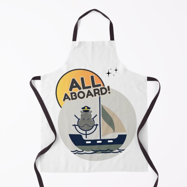 Item preview, An All Aboard Sign designed and sold by SayuriCrafts.