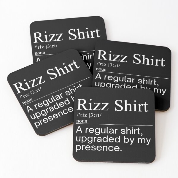 Item preview, funny Rizz Shirt Definition designed and sold by Alberto Dominguez.