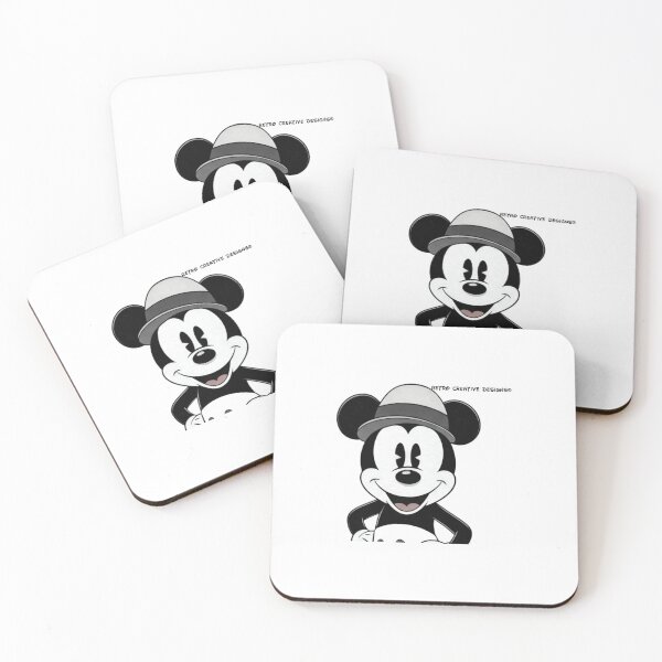 Item preview, Vintage Style of an Adorable Mouse with a Hat Retro Creative Designs® (M.1928) designed and sold by Retro Creative Designs®.