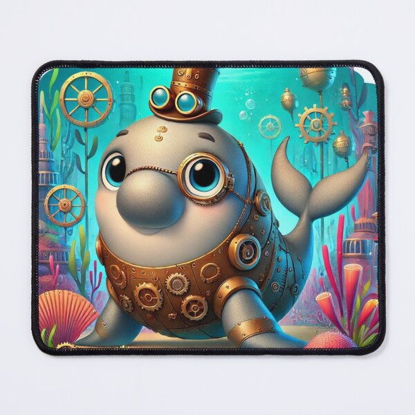 Item preview, Steampunk Steller’s Sea Cow designed and sold by Sillytoe.