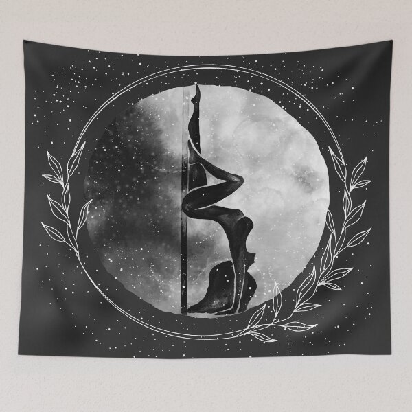Item preview, Moonlight Pole Dancer - Grace Under the Stars designed and sold by Printicato.