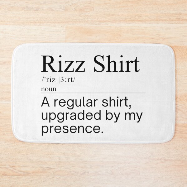 Item preview, Funny Rizz Shirt Definition designed and sold by Alberto Dominguez.
