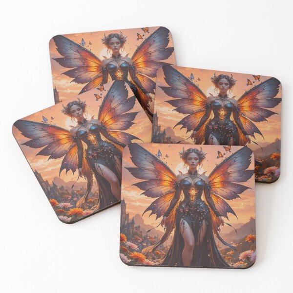 Item preview, sunset fairy designed and sold by unlikeably mellow.