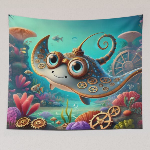 Item preview, Steampunk Stingray designed and sold by Sillytoe.