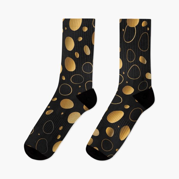 Item preview, A cheetah pattern design with metallic gold and black spots. designed and sold by HEMRO.
