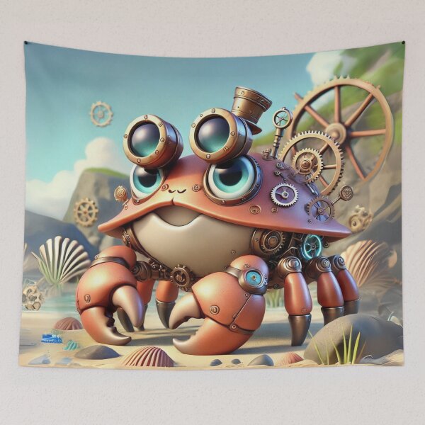 Item preview, Steampunk Stone Crab designed and sold by Sillytoe.