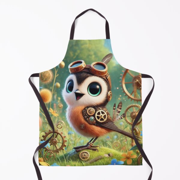 Item preview, Steampunk Stonechat designed and sold by Sillytoe.