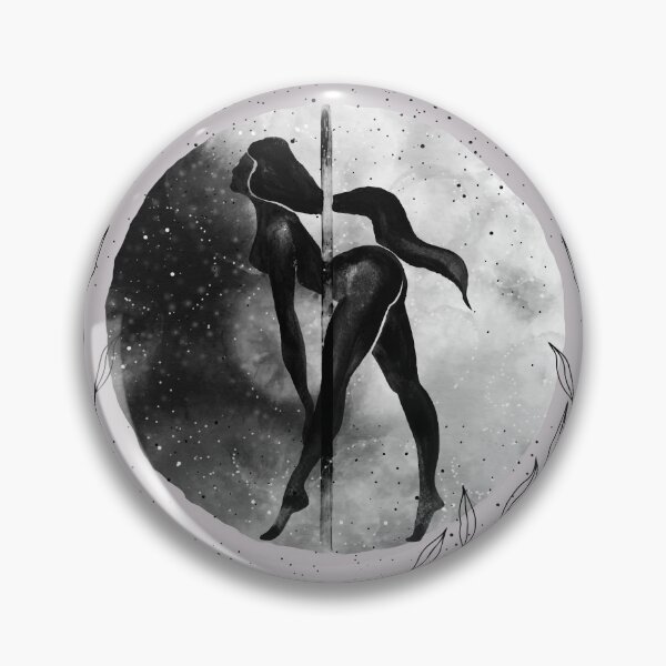 Item preview, Moonlight Pole Dancer - Grace Under the Stars designed and sold by Printicato.