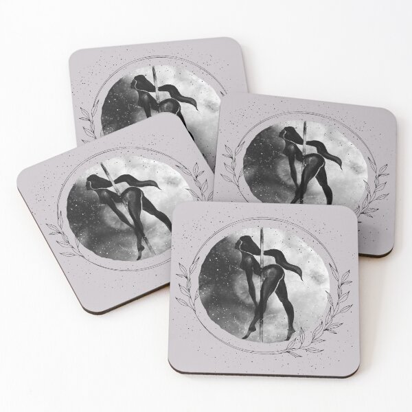 Item preview, Moonlight Pole Dancer - Grace Under the Stars designed and sold by Printicato.