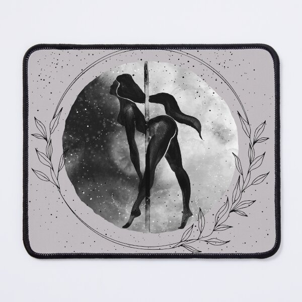 Item preview, Moonlight Pole Dancer - Grace Under the Stars designed and sold by Printicato.