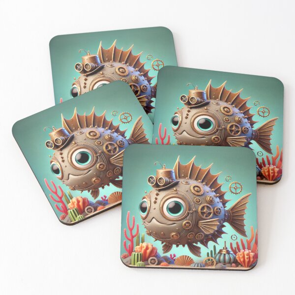 Item preview, Steampunk Stonefish designed and sold by Sillytoe.