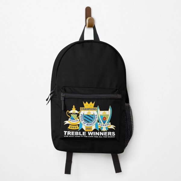 Item preview, TREBLE Manchester City Trophies 2023 Champions Winners Europe England Cup designed and sold by MDEO.