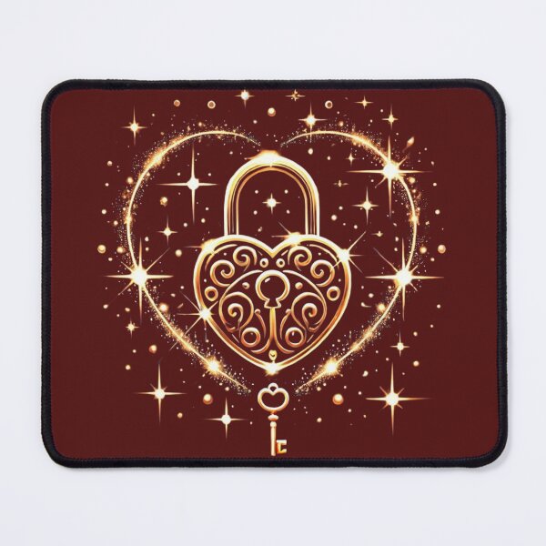 Item preview, Golden lock in a heart. designed and sold by Zoya's designs.