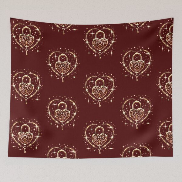 Item preview, Golden lock in a heart. designed and sold by Zoya's designs.