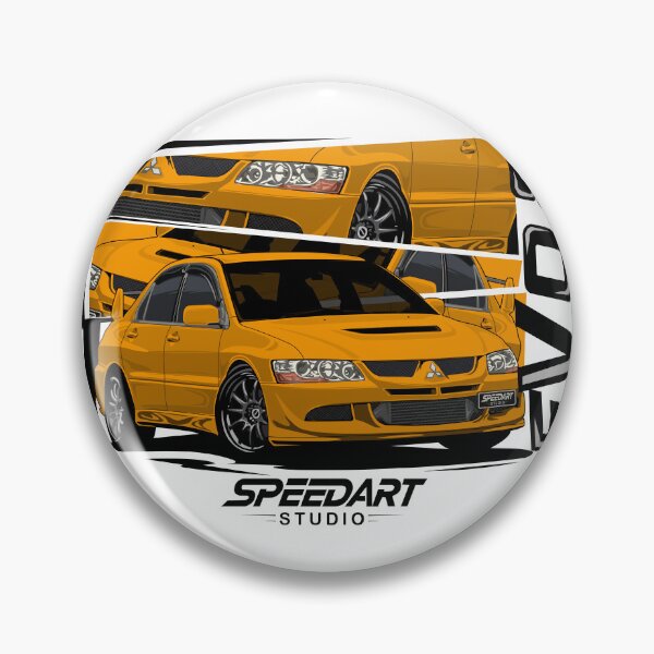 Item preview, Yellow Lancer Evolution 8 Rally Legend  designed and sold by SpeedArtStudio.