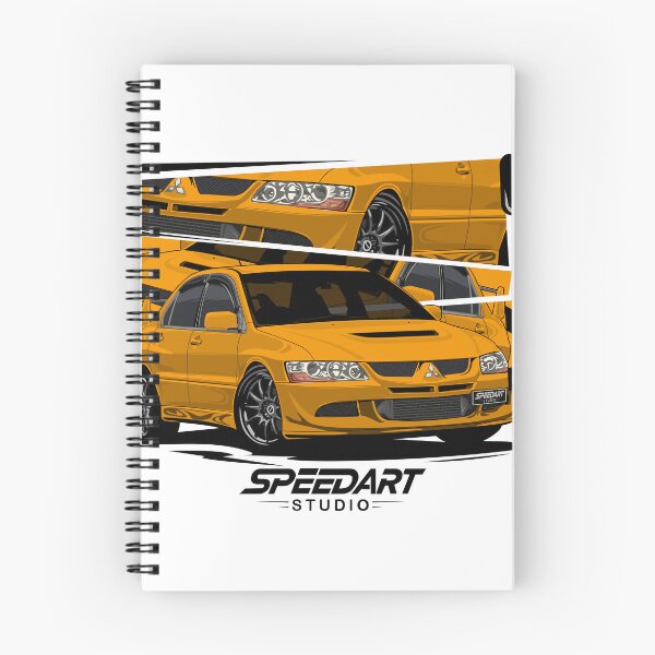 Item preview, Yellow Lancer Evolution 8 Rally Legend  designed and sold by SpeedArtStudio.