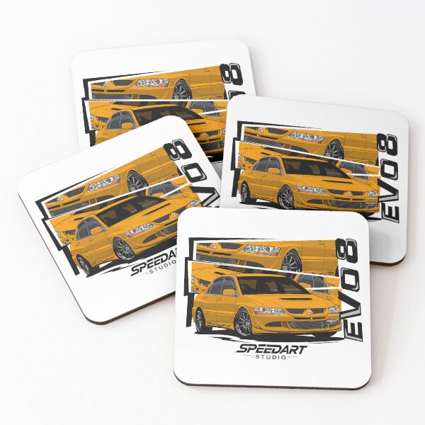 Item preview, Yellow Lancer Evolution 8 Rally Legend  designed and sold by SpeedArtStudio.