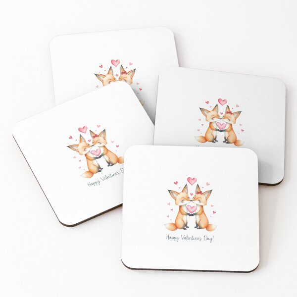 Item preview, Cute Fox Valentine's Day designed and sold by CheeseBlueprint.