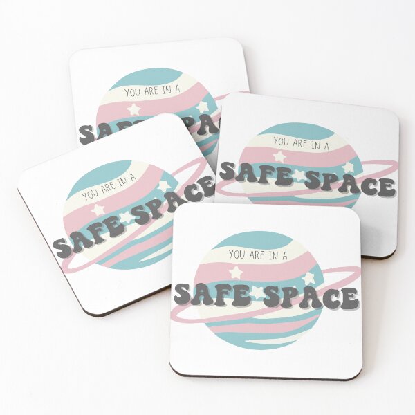Item preview, Safe Space Trans Rights  designed and sold by Katey1285.