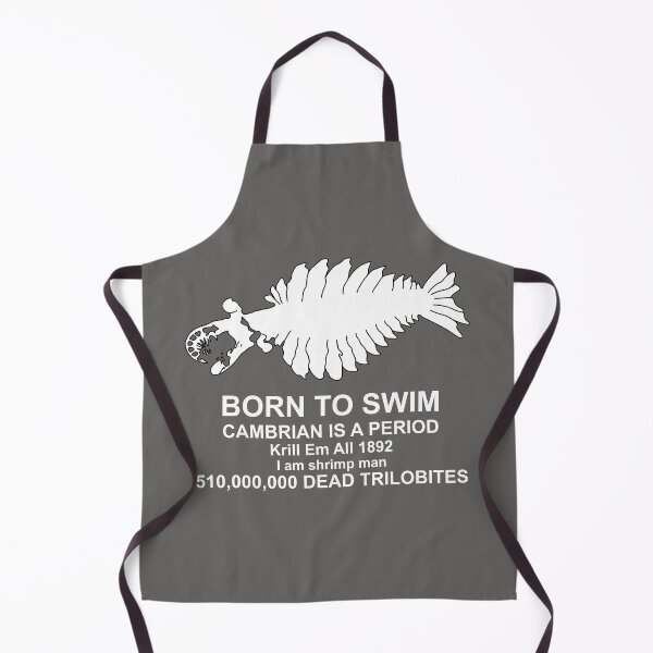Item preview, Anomalocaris Born to swim V2 White designed and sold by ThePaleoDude.