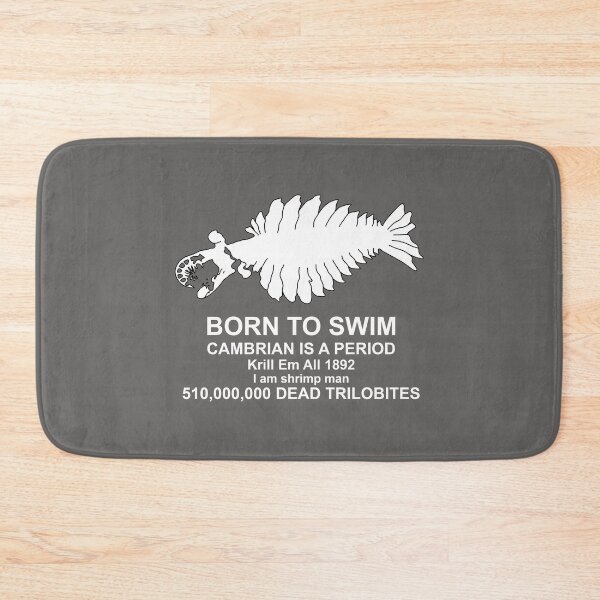Item preview, Anomalocaris Born to swim V2 White designed and sold by ThePaleoDude.