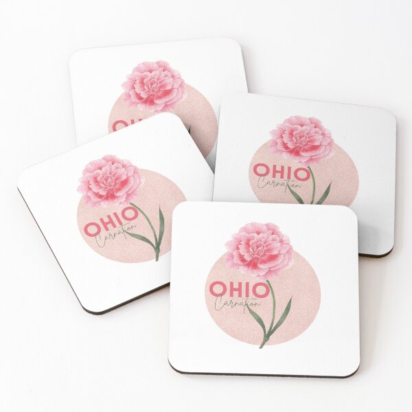 Artikelvorschau, Ohio State Flower Nelken-Klassiker-T-Shirt Sticker entworfen und verkauft von ThinkNature!.