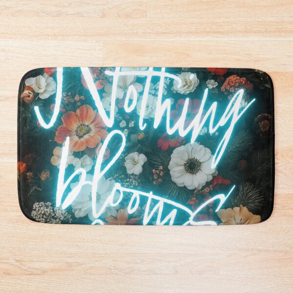 Item preview, Nothing Blooms All Year Neon Sign Floral Inspiration designed and sold by regnumsaturni.