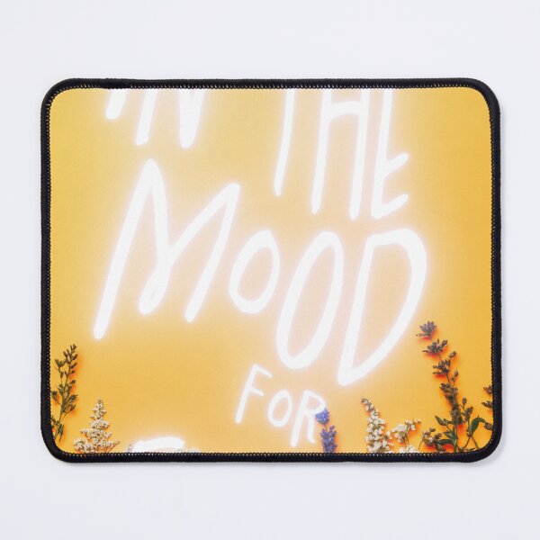 Item preview, In The Mood for Food Neon Sign with Floral Background designed and sold by regnumsaturni.