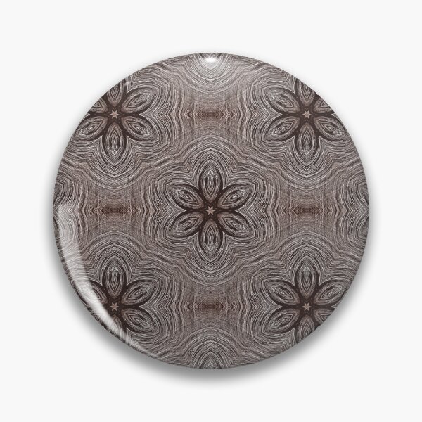 Item preview, Decorative Floral Pattern in Reddish Brown designed and sold by Artistestella.