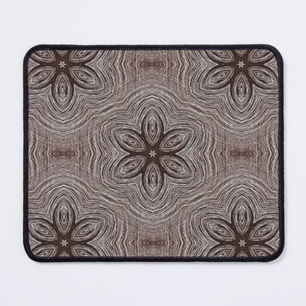 Item preview, Decorative Floral Pattern in Reddish Brown designed and sold by Artistestella.