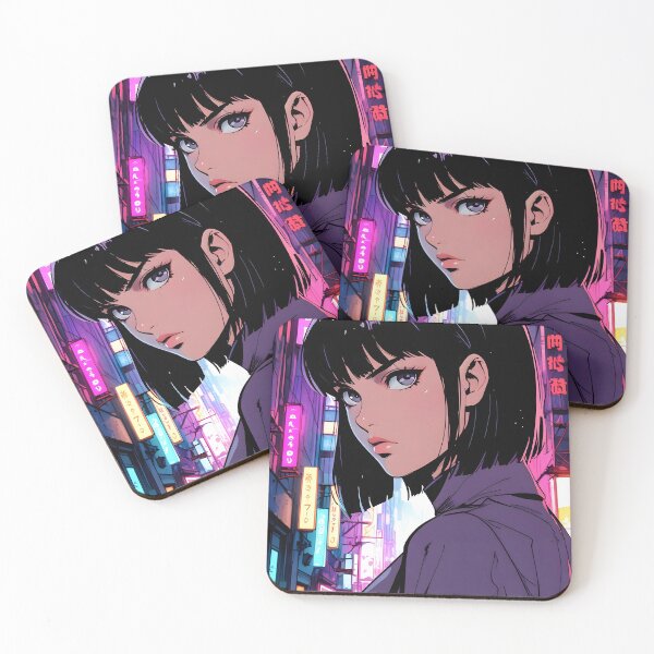 Item preview, retro girl aesthetic anime vintage 80s designed and sold by Anime-rewind.