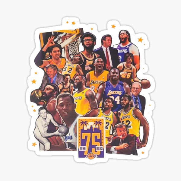 Artikel-Vorschau von Los Angeles Lakers Legenden, designt und verkauft von PrezJones.