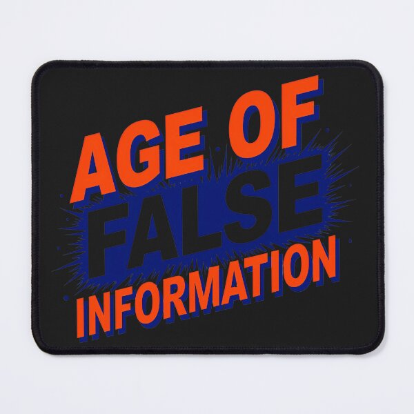 Item preview, Age Of False Information: Navigating Misinformation In A Turbulent Political Er designed and sold by elynne9.