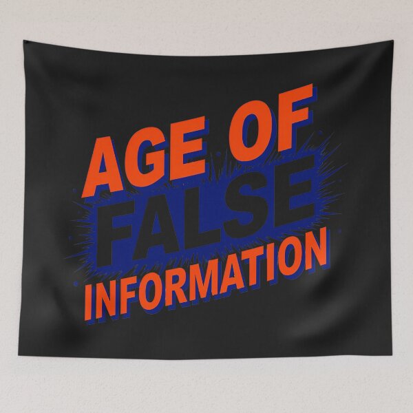 Item preview, Age Of False Information: Navigating Misinformation In A Turbulent Political Er designed and sold by elynne9.