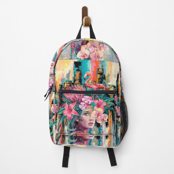 Item preview, Tropic Birds And Flowers - Pink Haze  designed and sold by CanvasCarousel.