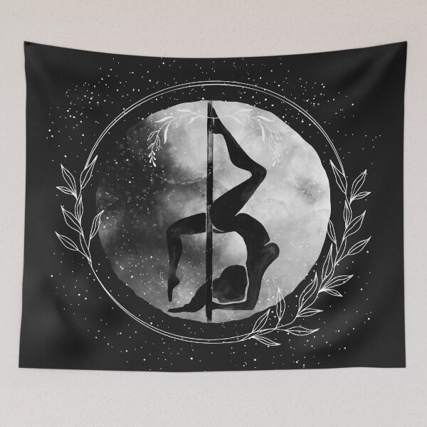 Item preview, Moonlight Pole Dancer - Grace Under the Stars designed and sold by Printicato.