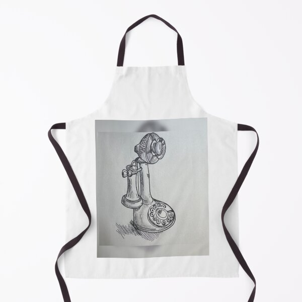 Item preview, Abstract vintage telephone designed and sold by lucilagu.