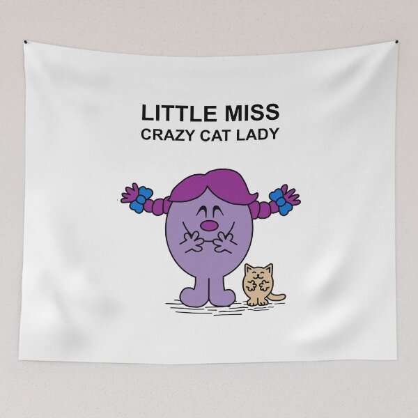 Item preview, Little Miss Crazy Cat Lady designed and sold by Scat the cat.