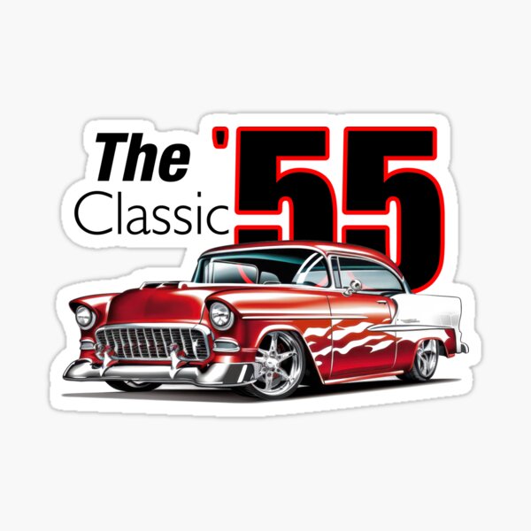 Item preview, The Classic '55 Muscle car designed and sold by bluepygmy.