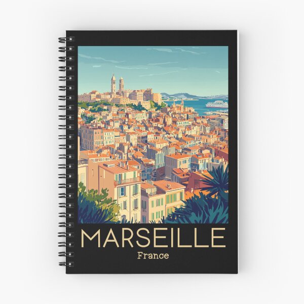 Item preview, A Vintage Travel Poster of Marseille - France  designed and sold by GoodOldVintage.