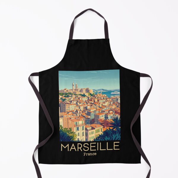 Item preview, A Vintage Travel Poster of Marseille - France designed and sold by GoodOldVintage.