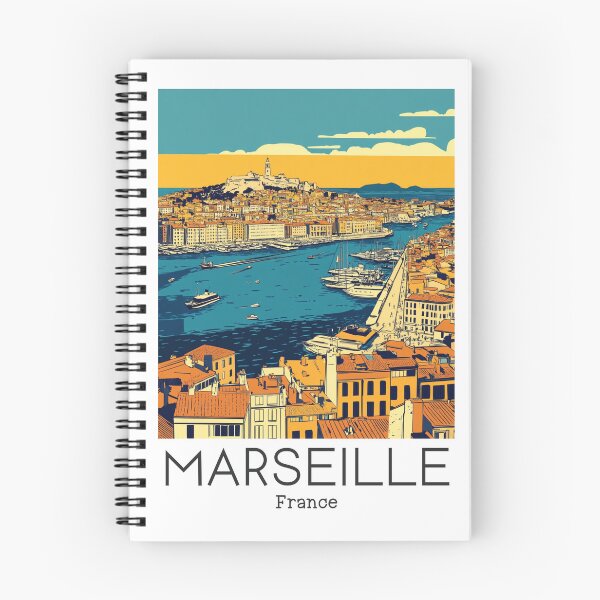 Item preview, A Vintage Travel Poster of Marseille - France  designed and sold by GoodOldVintage.