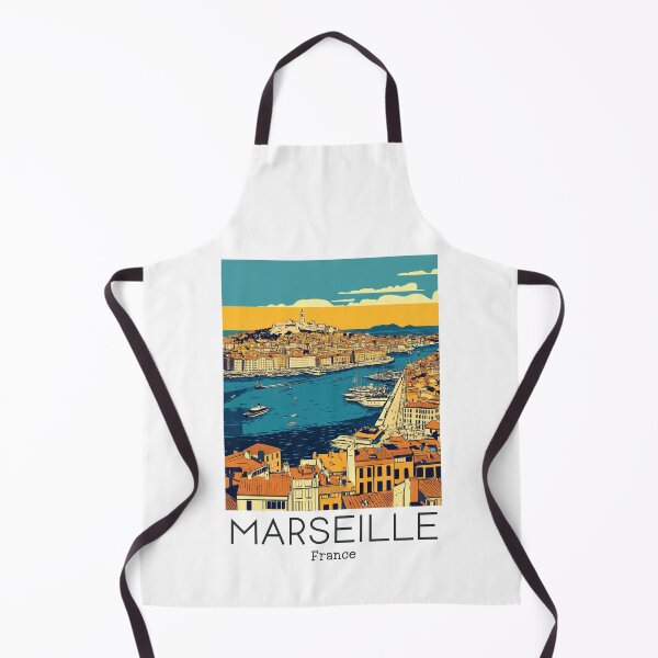 Item preview, A Vintage Travel Poster of Marseille - France designed and sold by GoodOldVintage.