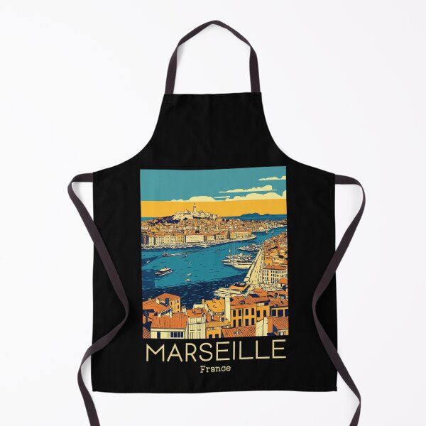 Item preview, A Vintage Travel Poster of Marseille - France designed and sold by GoodOldVintage.