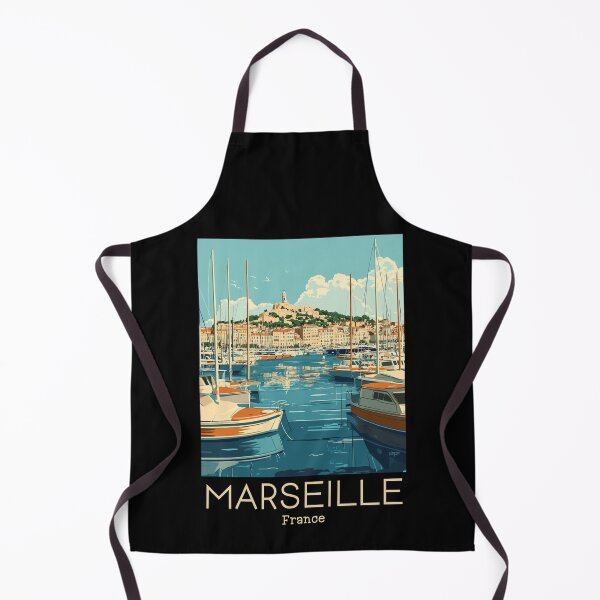 Item preview, A Vintage Travel Poster of Marseille - France designed and sold by GoodOldVintage.