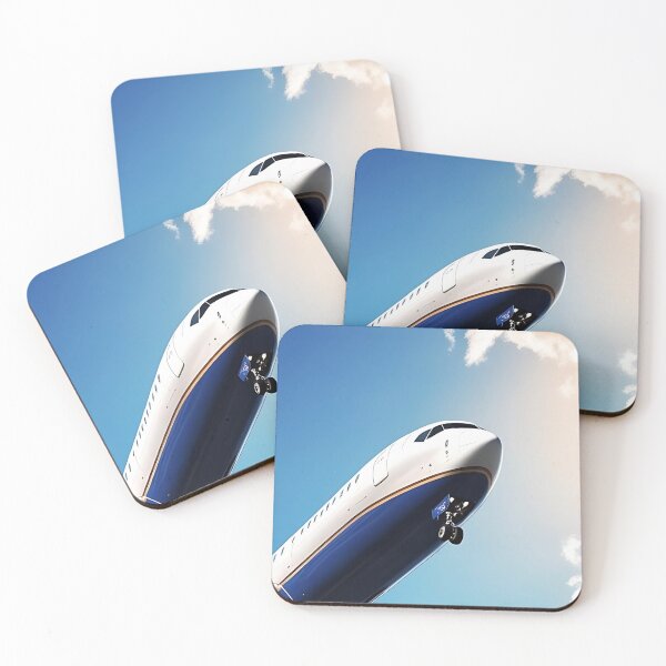Item preview, Modern Airplane in the Sunny Sky - Aviation Illustration designed and sold by EMairplanes.
